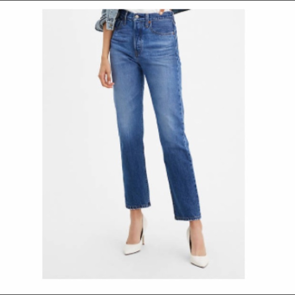 NWT Levi’s 501 original high rise denim